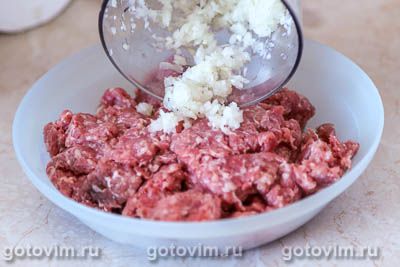 Фотографии рецепта Мясной рулет с лисичками, 04 Мясной рулет с лисичками, Шаг 04