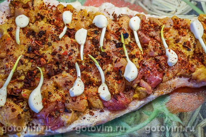 Фотографии рецепта Мясной рулет в ветчиннице, 05 Мясной рулет в ветчиннице, Шаг 05