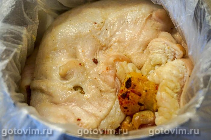 Фотографии рецепта Мясной рулет в ветчиннице, 06 Мясной рулет в ветчиннице, Шаг 06