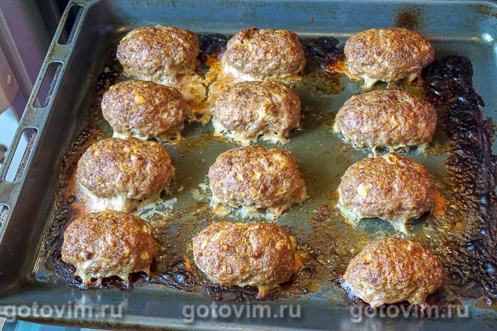 Фотографии рецепта Мясные зразы с яйцом и луком, 07 Мясные зразы с яйцом и луком, Шаг 07