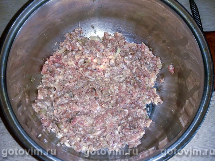 Фотографии рецепта Мясные кнели в духовке, 01 Мясные кнели в духовке, Шаг 01