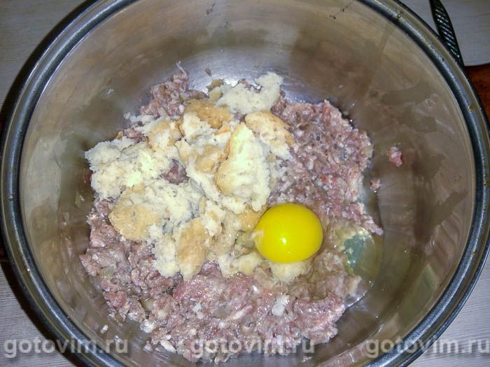 Фотографии рецепта Мясные кнели в духовке, 03 Мясные кнели в духовке, Шаг 03