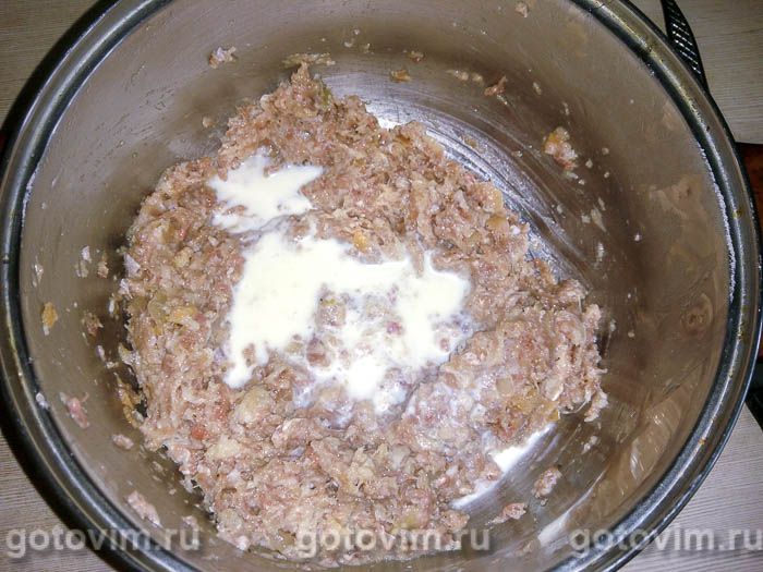 Фотографии рецепта Мясные кнели в духовке, 04 Мясные кнели в духовке, Шаг 04