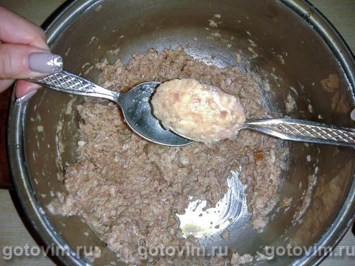 Фотографии рецепта Мясные кнели в духовке, 05 Мясные кнели в духовке, Шаг 05