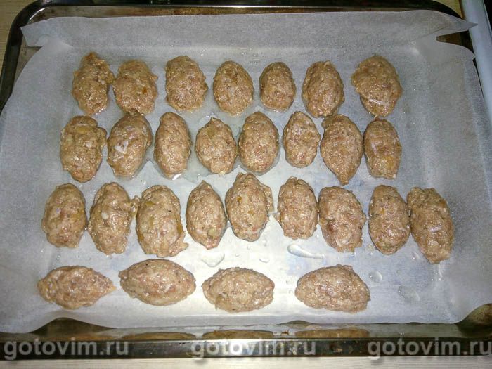 Фотографии рецепта Мясные кнели в духовке, 06 Мясные кнели в духовке, Шаг 06