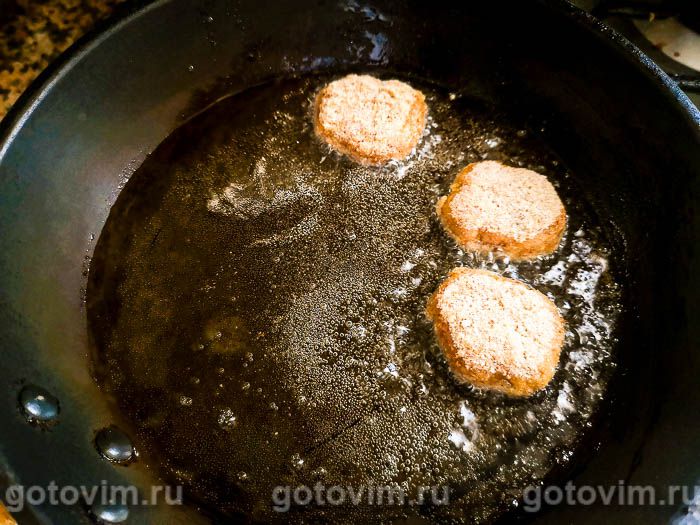 Фотографии рецепта Наггетсы из говяжьего фарша с плавленым сыром, 07 Наггетсы из говяжьего фарша с плавленым сыром, Шаг 07