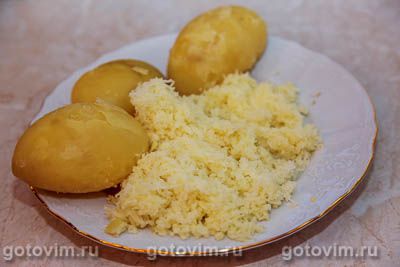 Фотографии рецепта Ньокки с копченой семгой, 01 Ньокки с копченой семгой, Шаг 01