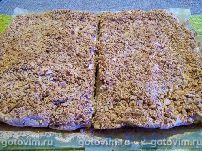 Фотографии рецепта Норвежский торт с безе и орехами , 04 Норвежский торт с безе и орехами , Шаг 04