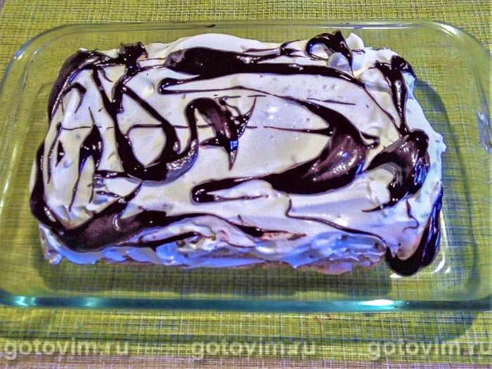 Фотографии рецепта Норвежский торт с безе и орехами , 05 Норвежский торт с безе и орехами , Шаг 05