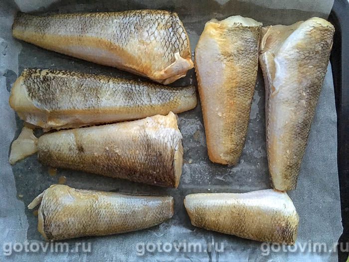 Фотографии рецепта Нототения в духовке, запеченная с настойкой «Старка», 03 Нототения в духовке, запеченная с настойкой «Старка», Шаг 03