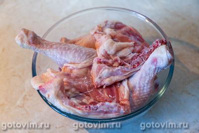 Фотографии рецепта Куриные окорочка с майонезом, 01 Куриные окорочка с майонезом, Шаг 01