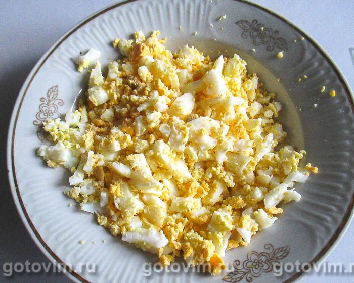 Фотографии рецепта Окрошка с редькой, морковкой и колбасой на тане (тандеме), 03 Окрошка с редькой, морковкой и колбасой на тане (тандеме), Шаг 03