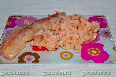 Фотографии рецепта Котлеты из щуки с манкой, 01 Котлеты из щуки с манкой, Шаг 01