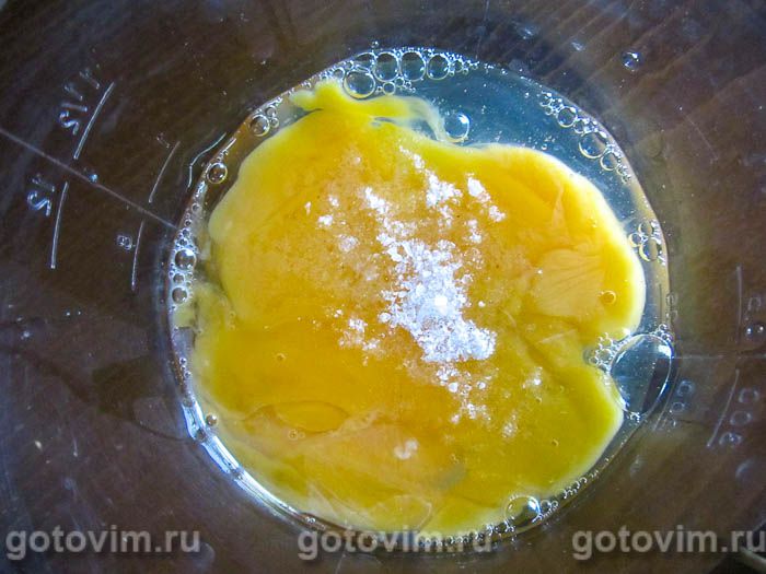 Фотографии рецепта Омлет с овощами на льняной муке, 04 Омлет с овощами на льняной муке, Шаг 04