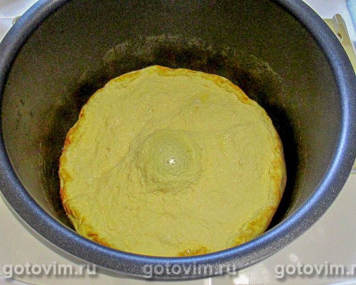 Фотографии рецепта Омлет с плавленым сыром в мультиварке, 05 Омлет с плавленым сыром в мультиварке, Шаг 05