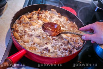 Фотографии рецепта Жареные опята на зиму в банках, 03 Жареные опята на зиму в банках, Шаг 03