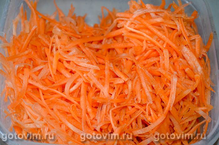 Фотографии рецепта Острая морковь по-корейски, 01 Острая морковь по-корейски, Шаг 01