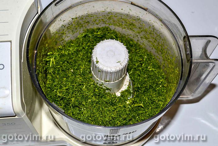 Фотографии рецепта Укропный соус, 02 Укропный соус, Шаг 02