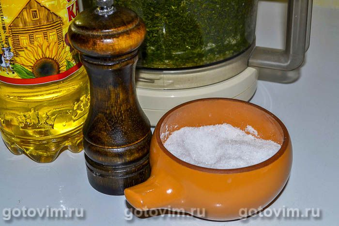 Фотографии рецепта Укропный соус, 05 Укропный соус, Шаг 05