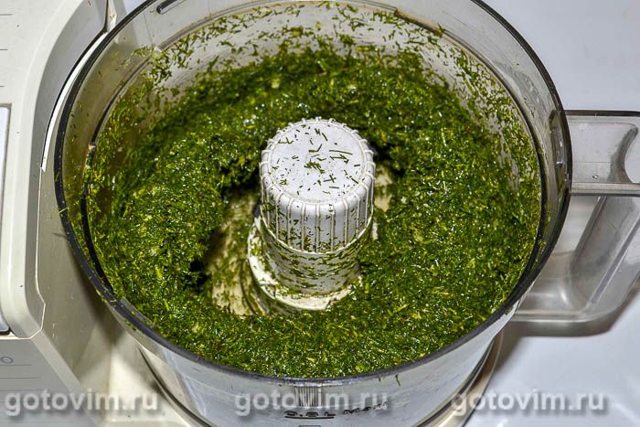 Фотографии рецепта Укропный соус, 06 Укропный соус, Шаг 06