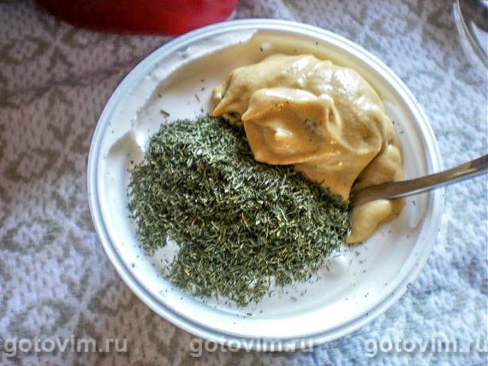 Фотографии рецепта Овощная запеканка под укропно-горчичным соусом, 02 Овощная запеканка под укропно-горчичным соусом, Шаг 02