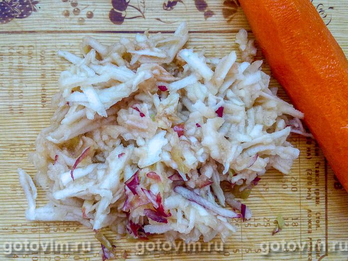 Фотографии рецепта Овсяное печенье с яблоком и морковью, 01 Овсяное печенье с яблоком и морковью, Шаг 01