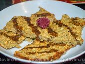Овсяное печенье с корицей и глазурью