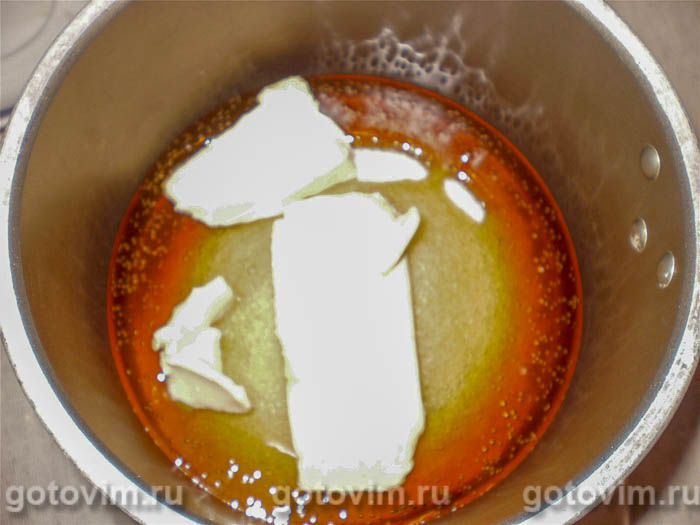 Фотографии рецепта Панфорте (Panforte di Siena) – медовая коврижка с орехами и сухофруктами, 04 Панфорте (Panforte di Siena) – медовая коврижка с орехами и сухофруктами, Шаг 04