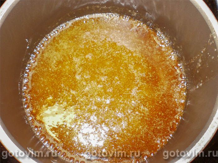 Фотографии рецепта Панфорте (Panforte di Siena) – медовая коврижка с орехами и сухофруктами, 05 Панфорте (Panforte di Siena) – медовая коврижка с орехами и сухофруктами, Шаг 05