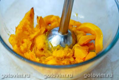 Фотографии рецепта Тыквенные панкейки, 02 Тыквенные панкейки, Шаг 02