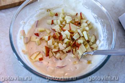 Фотографии рецепта Панкейки с яблоками, 05 Панкейки с яблоками, Шаг 05