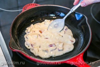 Фотографии рецепта Панкейки с яблоками, 06 Панкейки с яблоками, Шаг 06