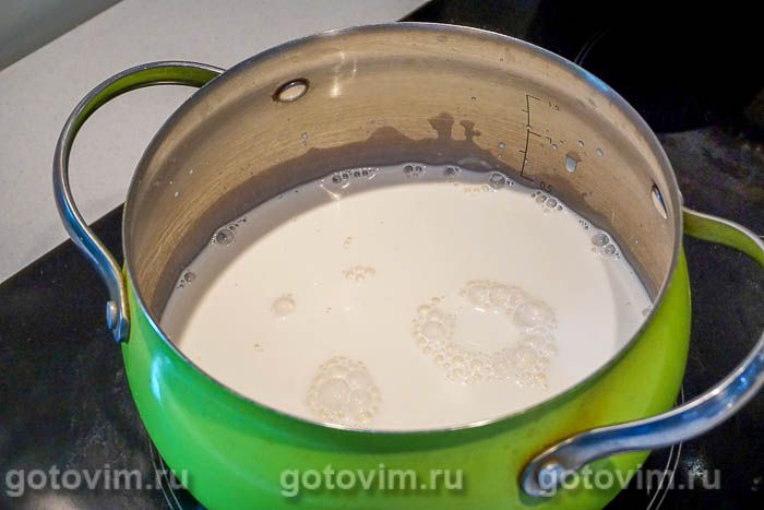 Фотографии рецепта Панна котта с желе из красных апельсинов, 01 Панна котта с желе из красных апельсинов, Шаг 01