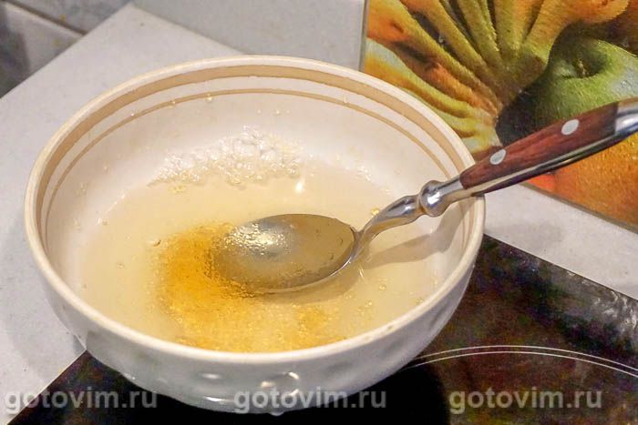 Фотографии рецепта Панна котта с желе из красных апельсинов, 02 Панна котта с желе из красных апельсинов, Шаг 02