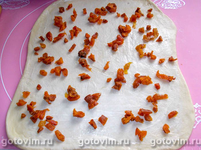 Фотографии рецепта Кулич краффин с курагой, 08 Кулич краффин с курагой, Шаг 08