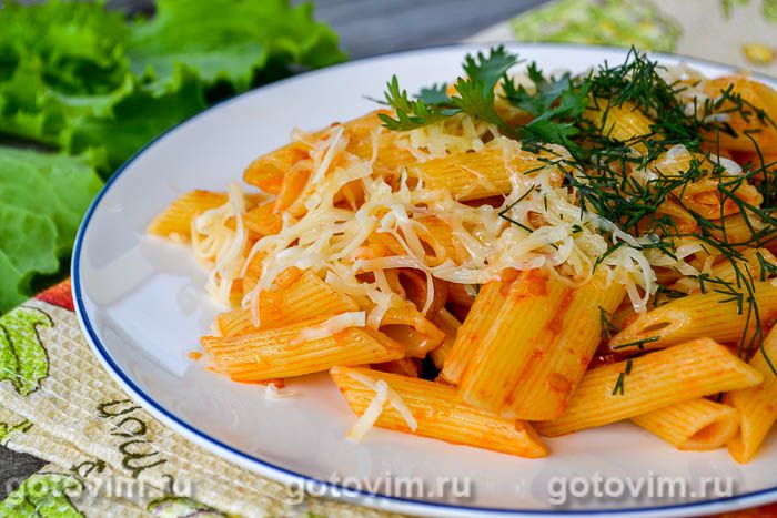     (Pasta AllArrabiata).  