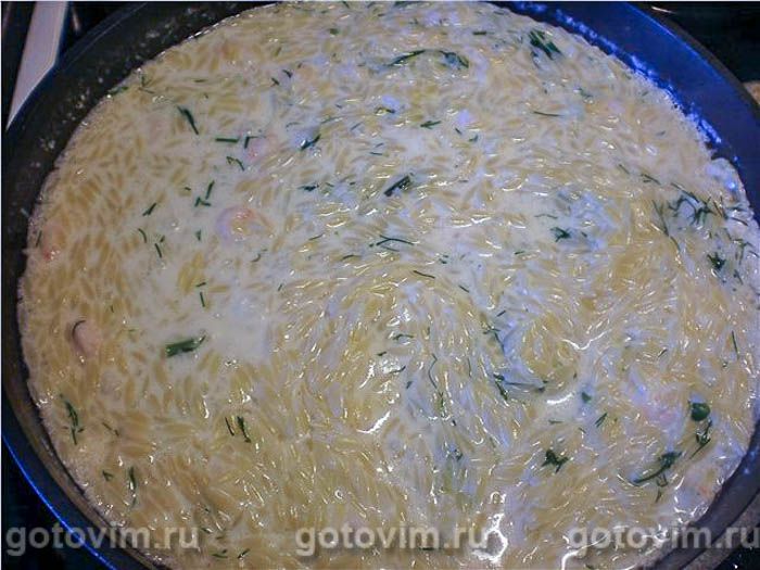 Фотографии рецепта Паста рисони с креветками, 05 Паста рисони с креветками, Шаг 05