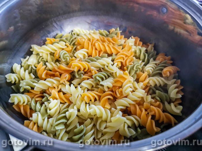Фотографии рецепта Макароны с курицей и грибами, 08 Макароны с курицей и грибами, Шаг 08