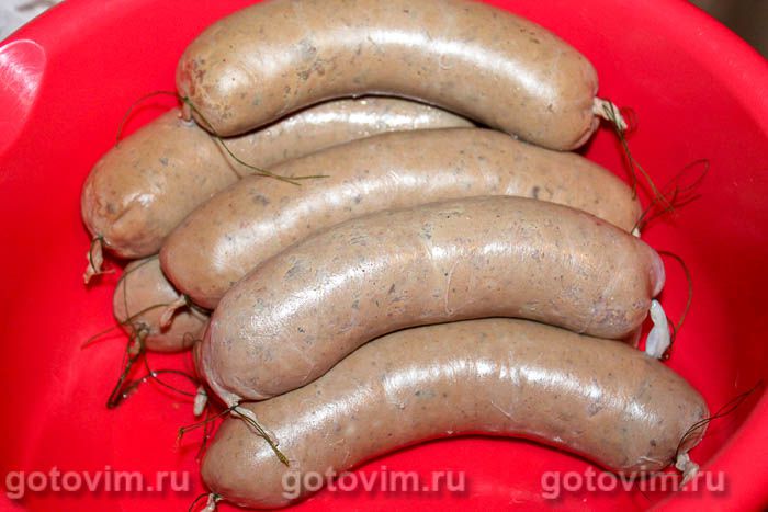 Фотографии рецепта Печеночная колбаса в мультиварке, 06 Печеночная колбаса в мультиварке, Шаг 06