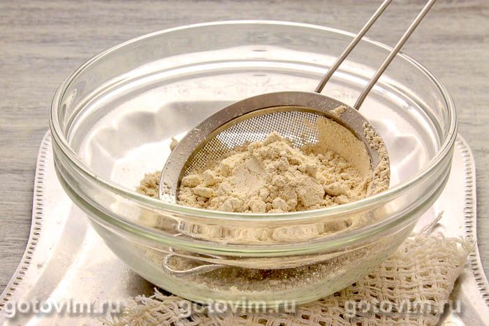 Фотографии рецепта Печенье из овсяной муки с орехами и ананасом, 02 Печенье из овсяной муки с орехами и ананасом, Шаг 02