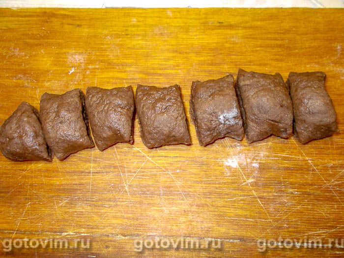 Фотографии рецепта Мягкое шоколадное печенье на шоколадной пасте, 05 Мягкое шоколадное печенье на шоколадной пасте, Шаг 05