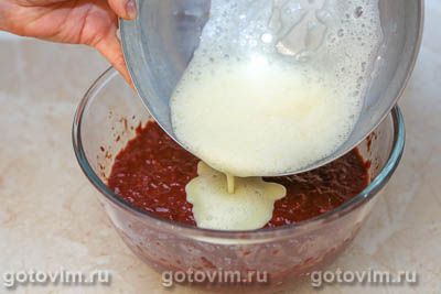 Фотографии рецепта Печеночный торт с кабачками и плавленым сырком, 03 Печеночный торт с кабачками и плавленым сырком, Шаг 03