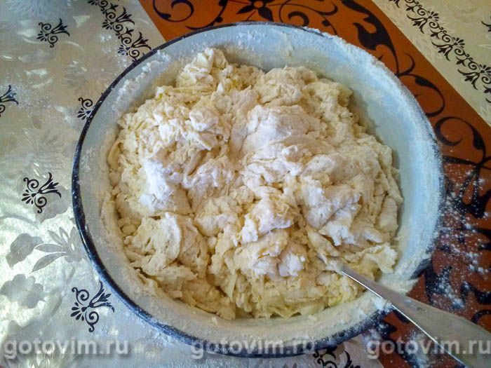 Фотографии рецепта Пельмени с мясом (тесто на сыворотке), 03 Пельмени с мясом (тесто на сыворотке), Шаг 03