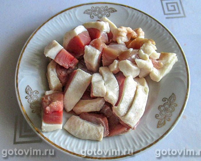 Фотографии рецепта Перловая каша с утиным мясом и зирой в мультиварке, 02 Перловая каша с утиным мясом и зирой в мультиварке, Шаг 02