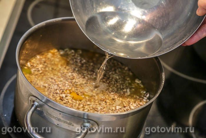 Фотографии рецепта Перловка с тыквой и изюмом, 08 Перловка с тыквой и изюмом, Шаг 08