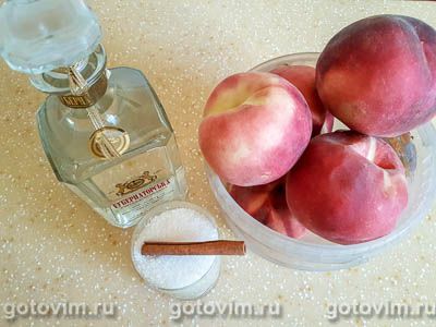 Фотографии рецепта Персиковая настойка, 01 Персиковая настойка, Шаг 01