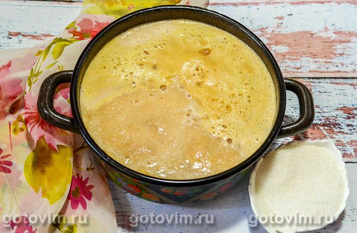 Фотографии рецепта Сок из персиков, 04 Сок из персиков, Шаг 04