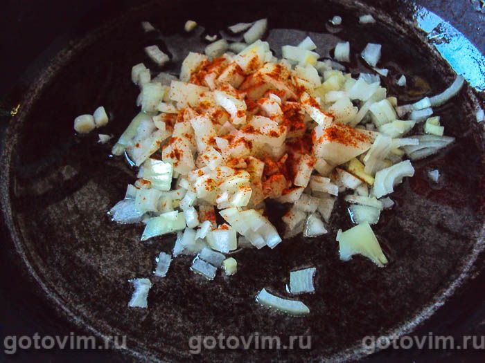 Фотографии рецепта Перец, фаршированный рисом, овощами и грибами, 02 Перец, фаршированный рисом, овощами и грибами, Шаг 02