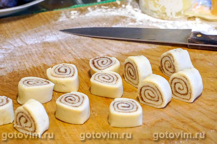 Фотографии рецепта Песочное печенье с корицей, 07 Песочное печенье с корицей, Шаг 07