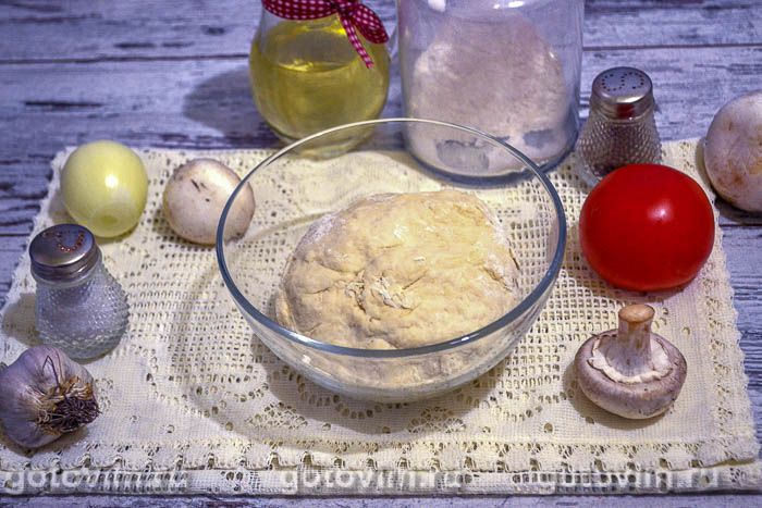 Фотографии рецепта Пиде с куриным мясом и брынзой, 01 Пиде с куриным мясом и брынзой, Шаг 01